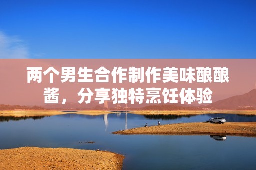 两个男生合作制作美味酿酿酱，分享独特烹饪体验