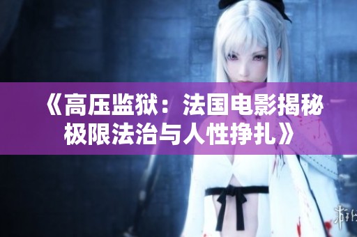 《高压监狱：法国电影揭秘极限法治与人性挣扎》
