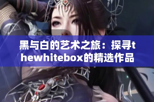 黑与白的艺术之旅：探寻thewhitebox的精选作品
