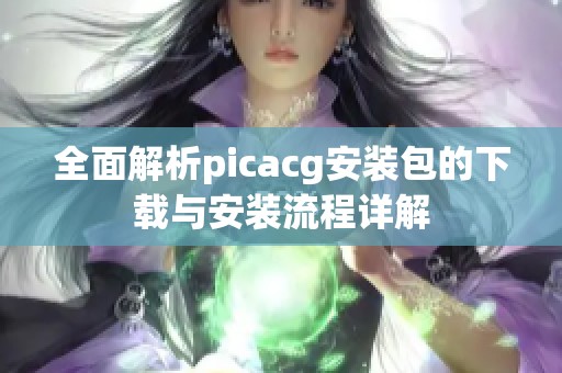 全面解析picacg安装包的下载与安装流程详解