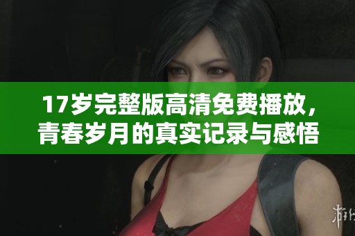 17岁完整版高清免费播放，青春岁月的真实记录与感悟