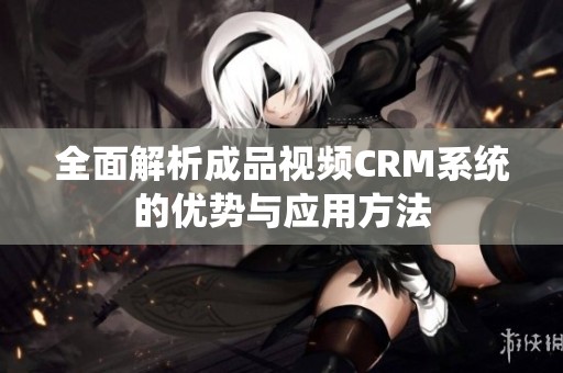 全面解析成品视频CRM系统的优势与应用方法