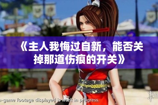 《主人我悔过自新，能否关掉那道伤痕的开关》