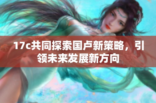 17c共同探索国卢新策略，引领未来发展新方向