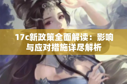 17c新政策全面解读：影响与应对措施详尽解析