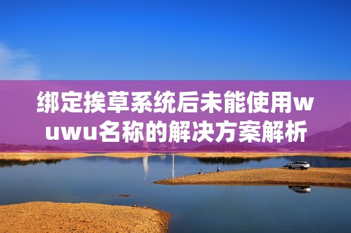 绑定挨草系统后未能使用wuwu名称的解决方案解析