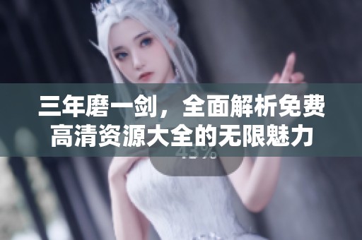 三年磨一剑，全面解析免费高清资源大全的无限魅力