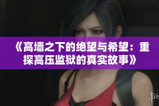 《高墙之下的绝望与希望：重探高压监狱的真实故事》