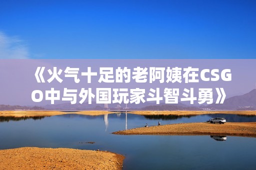 《火气十足的老阿姨在CSGO中与外国玩家斗智斗勇》