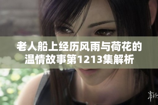 老人船上经历风雨与荷花的温情故事第1213集解析
