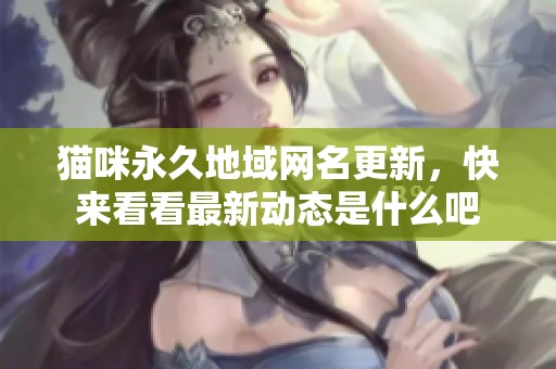 猫咪永久地域网名更新，快来看看最新动态是什么吧