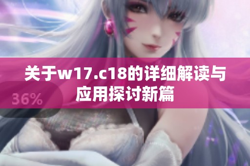 关于w17.c18的详细解读与应用探讨新篇