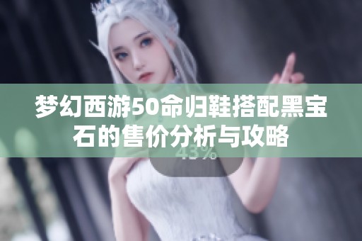 梦幻西游50命归鞋搭配黑宝石的售价分析与攻略