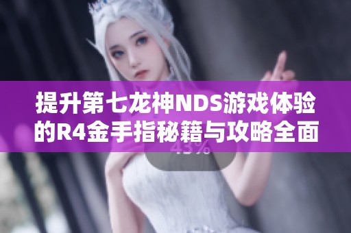 提升第七龙神NDS游戏体验的R4金手指秘籍与攻略全面解析