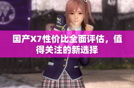 国产X7性价比全面评估，值得关注的新选择