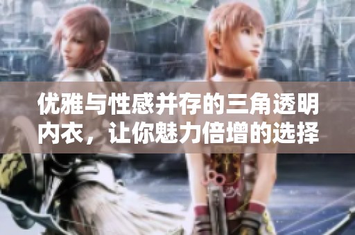 优雅与性感并存的三角透明内衣，让你魅力倍增的选择