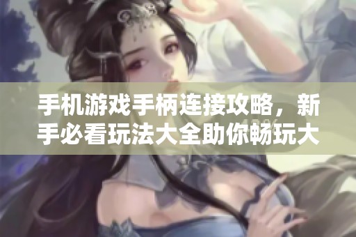 手机游戏手柄连接攻略，新手必看玩法大全助你畅玩大富豪