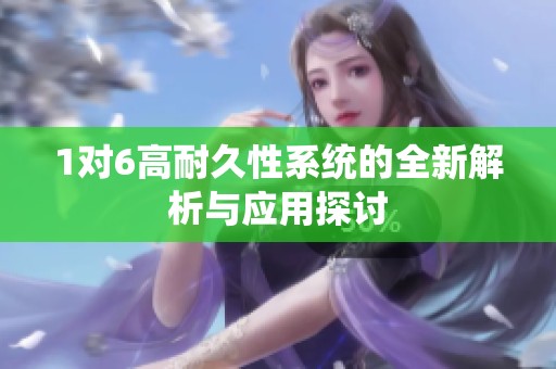 1对6高耐久性系统的全新解析与应用探讨