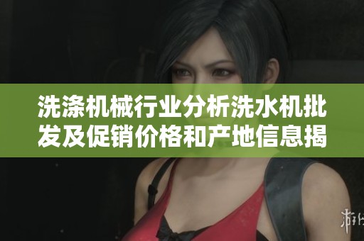 洗涤机械行业分析洗水机批发及促销价格和产地信息揭秘