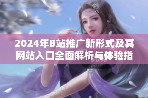 2024年B站推广新形式及其网站入口全面解析与体验指南