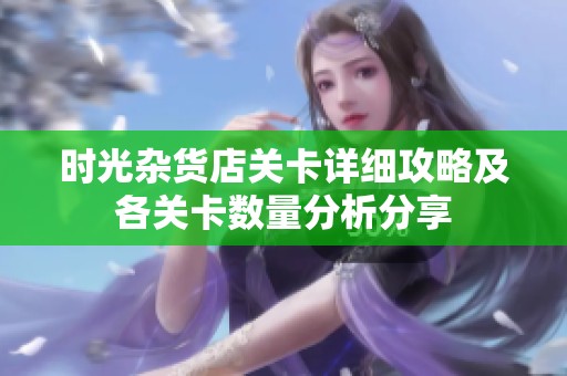 时光杂货店关卡详细攻略及各关卡数量分析分享