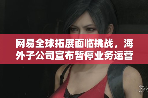 网易全球拓展面临挑战，海外子公司宣布暂停业务运营