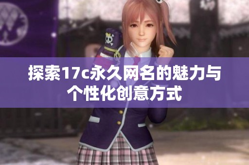 探索17c永久网名的魅力与个性化创意方式