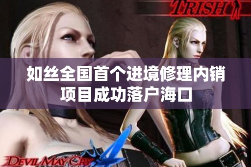 如丝全国首个进境修理内销项目成功落户海口