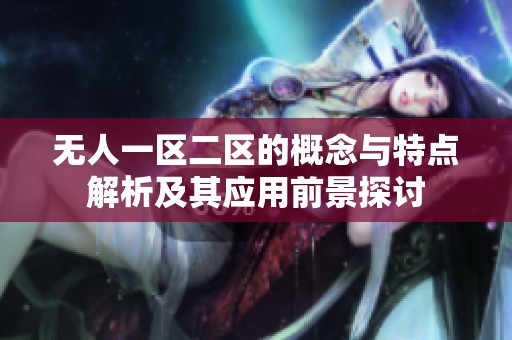 无人一区二区的概念与特点解析及其应用前景探讨