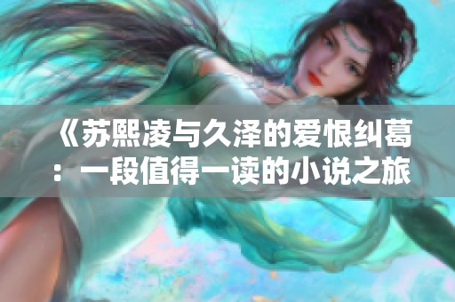 《苏熙凌与久泽的爱恨纠葛：一段值得一读的小说之旅》