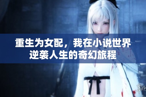 重生为女配，我在小说世界逆袭人生的奇幻旅程