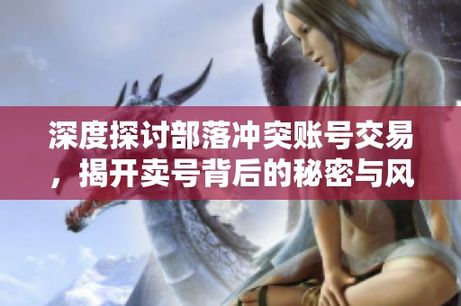 深度探讨部落冲突账号交易，揭开卖号背后的秘密与风险