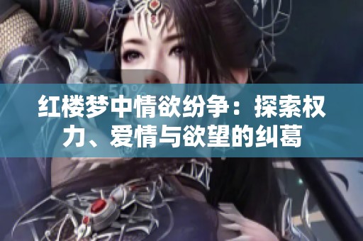 红楼梦中情欲纷争：探索权力、爱情与欲望的纠葛