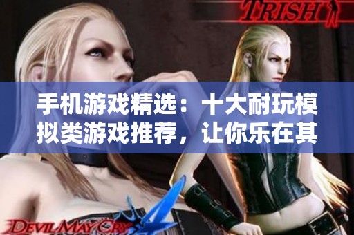 手机游戏精选：十大耐玩模拟类游戏推荐，让你乐在其中