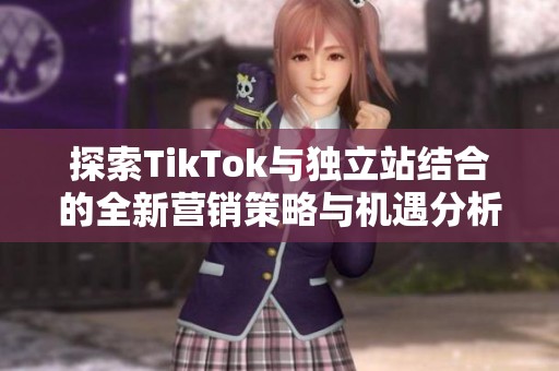 探索TikTok与独立站结合的全新营销策略与机遇分析