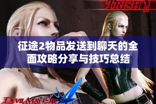 征途2物品发送到聊天的全面攻略分享与技巧总结