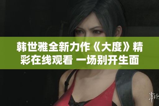 韩世雅全新力作《大度》精彩在线观看 一场别开生面的视听盛宴