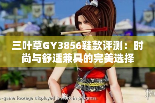 三叶草GY3856鞋款评测：时尚与舒适兼具的完美选择