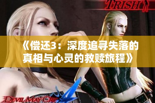 《偿还3：深度追寻失落的真相与心灵的救赎旅程》
