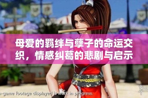 母爱的羁绊与孽子的命运交织，情感纠葛的悲剧与启示