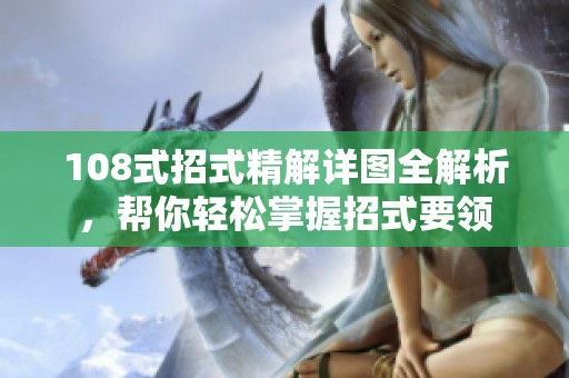 108式招式精解详图全解析，帮你轻松掌握招式要领