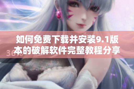 如何免费下载并安装9.1版本的破解软件完整教程分享