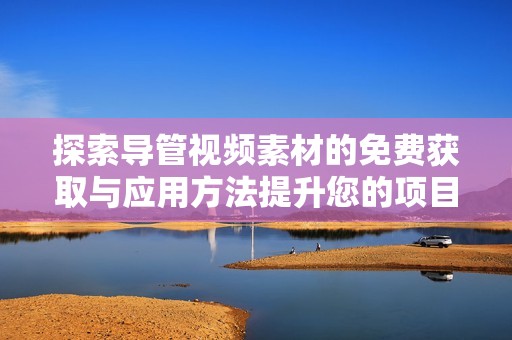 探索导管视频素材的免费获取与应用方法提升您的项目质量