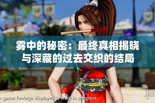 雾中的秘密：最终真相揭晓与深藏的过去交织的结局