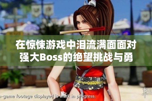 在惊悚游戏中泪流满面面对强大Boss的绝望挑战与勇气考验