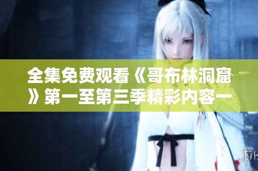 全集免费观看《哥布林洞窟》第一至第三季精彩内容一网打尽