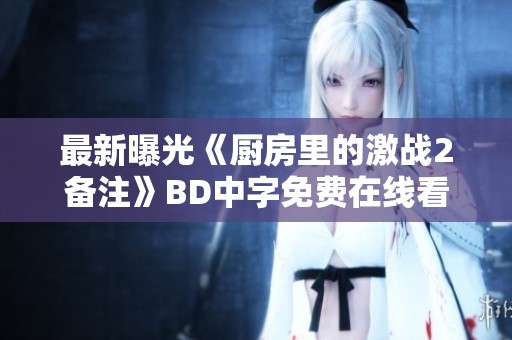 最新曝光《厨房里的激战2备注》BD中字免费在线看方式详解