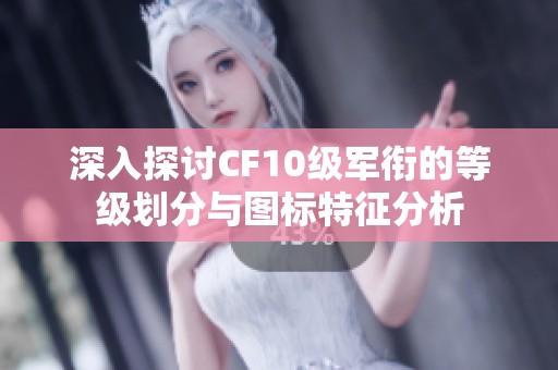 深入探讨CF10级军衔的等级划分与图标特征分析
