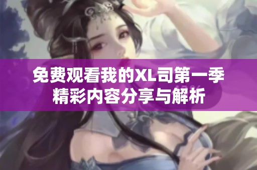 免费观看我的XL司第一季精彩内容分享与解析