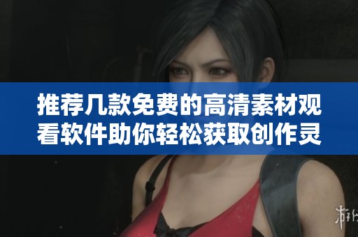 推荐几款免费的高清素材观看软件助你轻松获取创作灵感